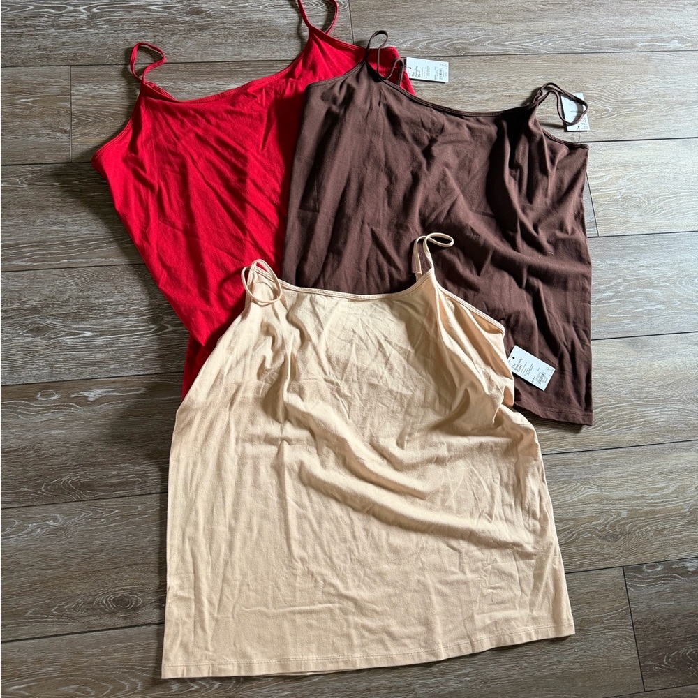 Lot of 3 Sonoma 3x NWT everyday cami